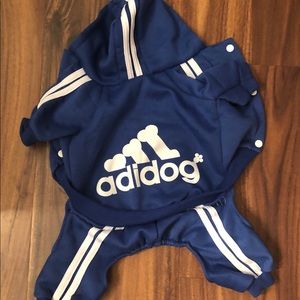 💋SOLD💋Adidog jumpsuit for your dog.